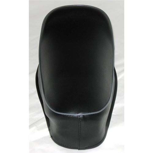 Sillín con joroba negra y borde gris para VESPA 50 125 ET3 NLR SPECIAL