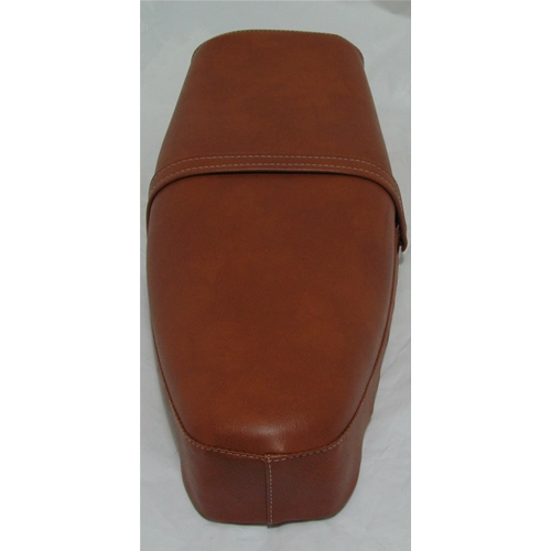 Asiento de cuero marrón para VESPA PX PE 125 150 200 primera serie sin paneles