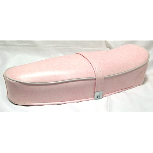 Asiento tipo vaquero rosa para VESPA 50 125 NLR PRIMAVERA sin cerradura