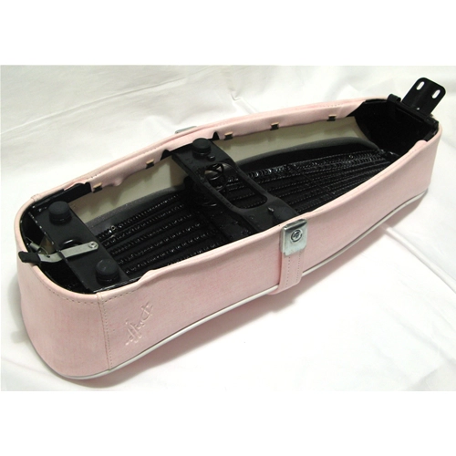 Asiento tipo vaquero rosa para VESPA 50 125 NLR PRIMAVERA sin cerradura