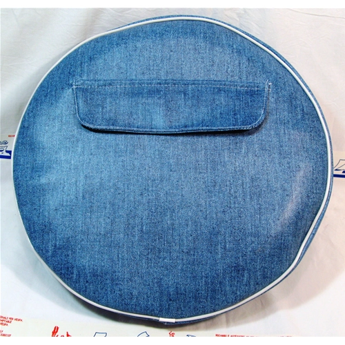 Enjoliveur bleu jeans 8" pour VESPA et LAMBRETTA 50 125 150
