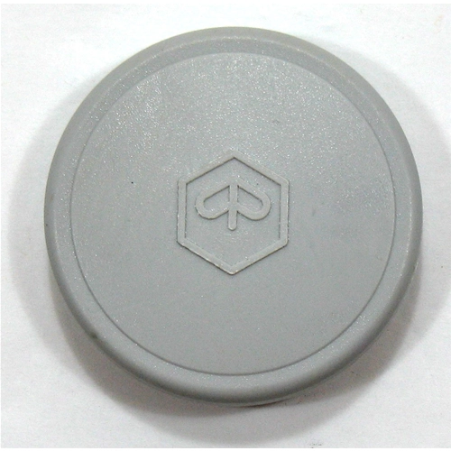 Tapa gris del velocímetro en km con logotipo hexagonal para VESPA 50 90 125 V5A1T NLR ro 152342001
