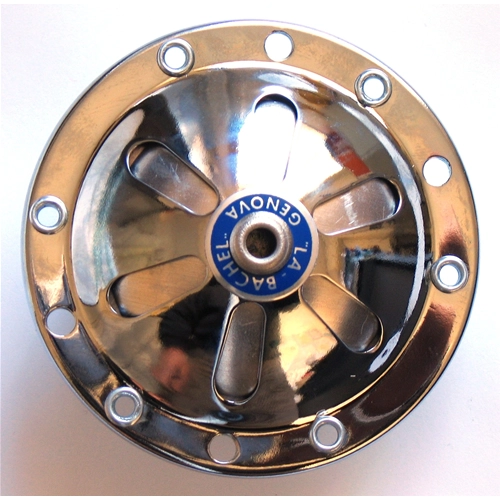 Bocina cromada tipo margarita de 12 V CA para VESPA 150 VL1 VL2 VL3 VB1 de 1956 a 1958 (avestruz)