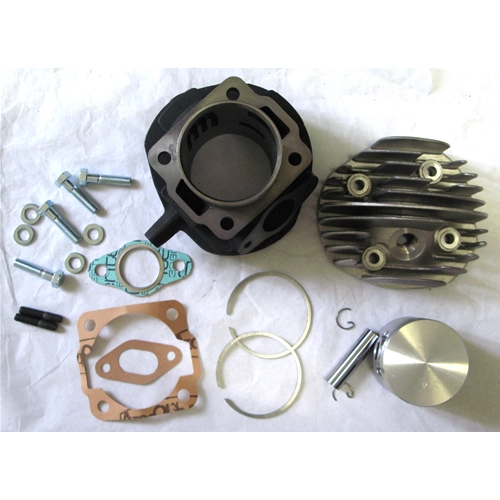 Cylinder kit diameter 55 mm. 6 transfer ports for VESPA APE 50 NLR SPECIAL all 100% tuned
