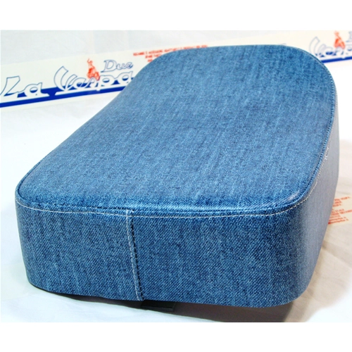 Cojín de asiento trasero color azul vaquero para VESPA 125 150 GS GL ETC......