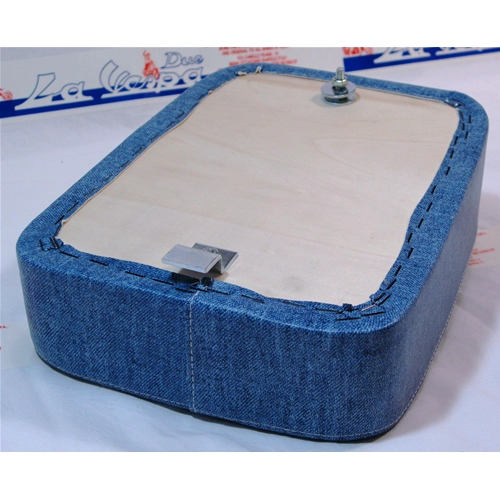 Cojín de asiento trasero color azul vaquero para VESPA 125 150 GS GL ETC......