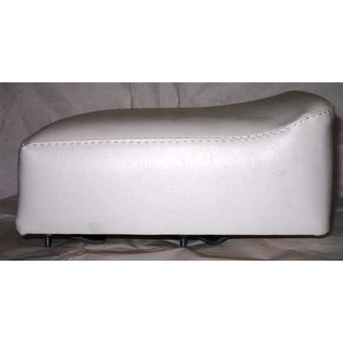 Coussin de siège blanc pour Vespa 50 première série