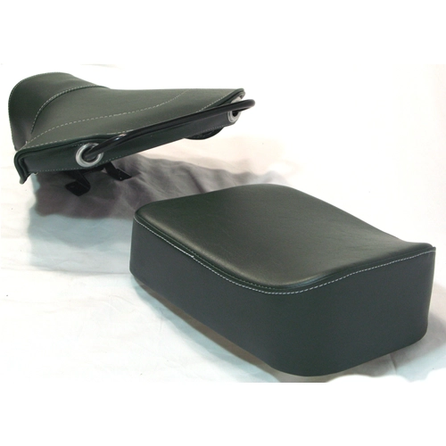 Kit de asiento y cojín verde para VESPA 125 150 VNA VNB VBB VBA GT GTR PX PE SPRINT desde 1959