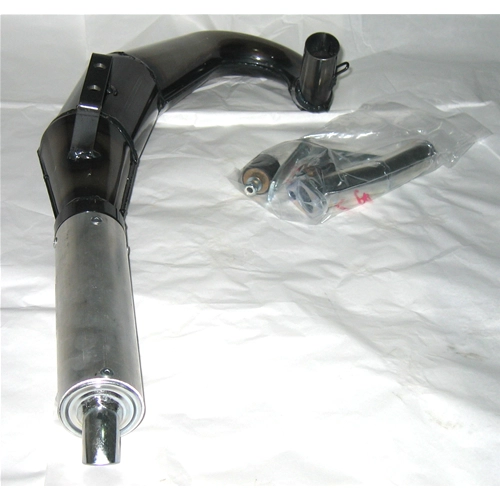 Silencieux d'expansion SIMONINI en ALUMINIUM pour VESPA 125 ET3 PRIMAVERA