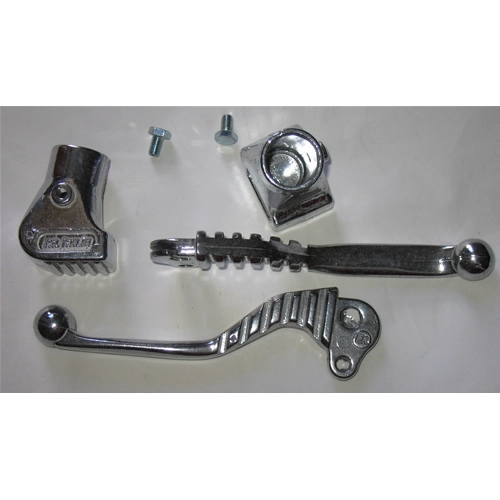 Brems- und Kupplungshebelsatz sowie Sportbremsbacken für VESPA 50 80 125 150 160 180 200 PX PE Arcobaleno PK T5