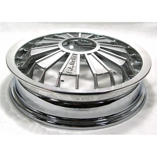 3.50 10" Chrome Alloy Wheel Rim for VESPA 125 150 180 200 PE PX SPRINT