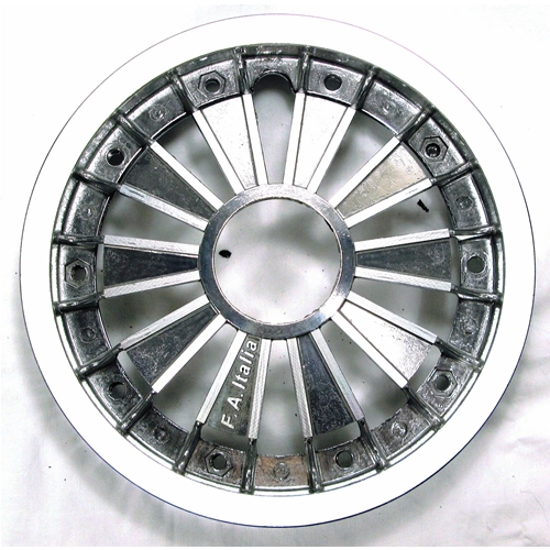 3.50 10" Chrome Alloy Wheel Rim for VESPA 125 150 180 200 PE PX SPRINT