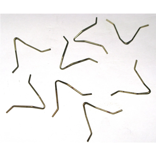 KIT de 8 CLIPS para fijar el plato al marco del faro para VESPA 125 150 V1T A V15T V30T A V33T VM1T VM2T VN1T VN2T VNB1T VNB2T VL1T VL2T VL3T APE 125 150 de 1948 a 1954