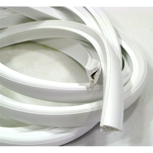 Par de perfiles de junta de goma blanca para bolsas de carrocería para VESPA 80 125 150 200 PX PE ro 196230 161995