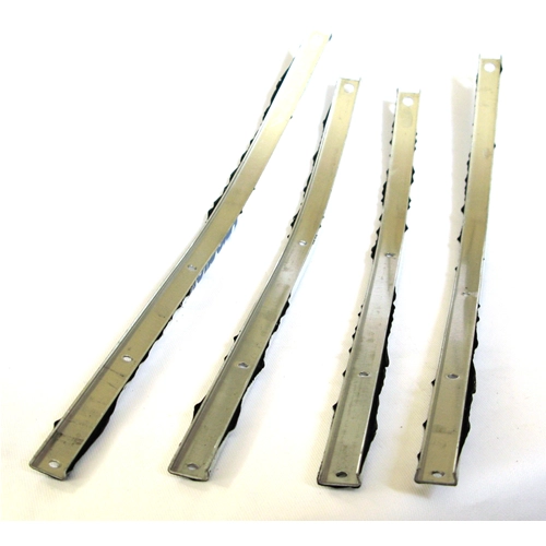 Jeu de baguettes de marchepied en aluminium pour LAMBRETTA LI 3ème série
