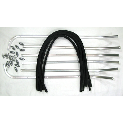 Jeu complet de baguettes de seuil pour Vespa 125 150 Super VNC1T VBC1T, produit italien d'excellente qualité.