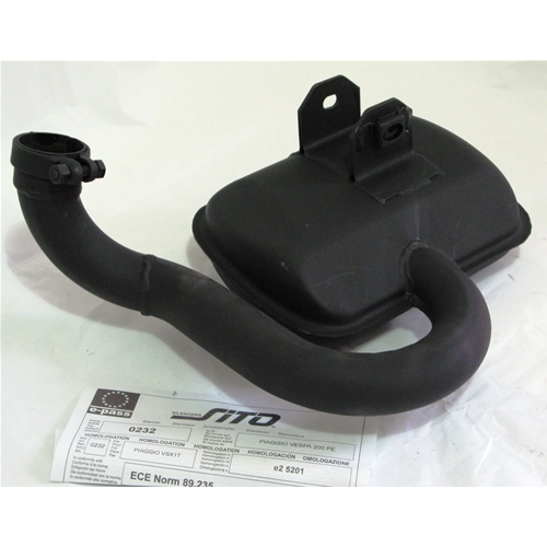 Pot d'échappement pour Vespa PE 200 PX 200 Rally - site web