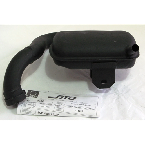 Pot d'échappement pour Vespa PE 200 PX 200 Rally - site web