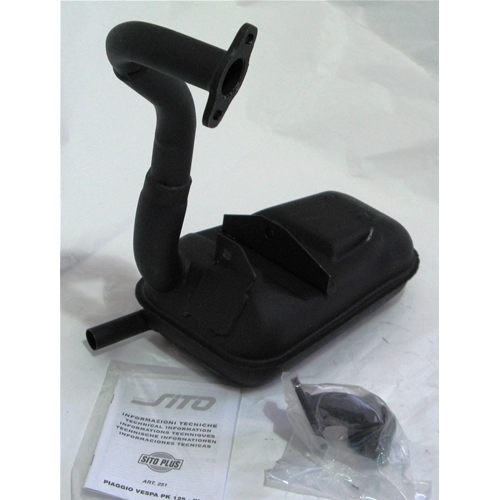 SITO PLUS 0251 MUFFLER for VESPA PK 125 S XL sitoplus
