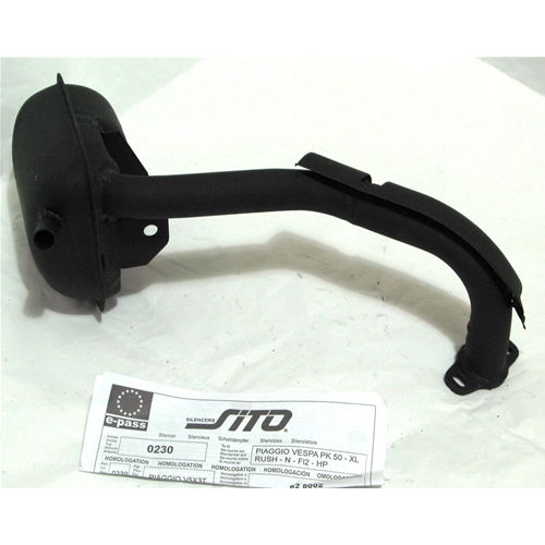 Sortie d'échappement pour VESPA 50 PK S XL RUSH N FL2 HP