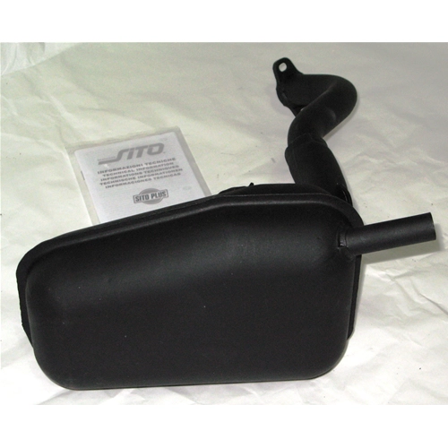 Pot d'échappement pour Vespa V 50 Peedmatic automatique - sitoplus 0253