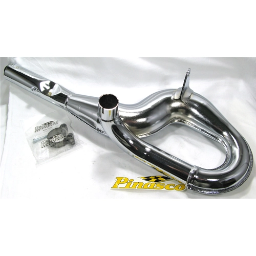 MUFFLER 26560815 PINASCO chromed for VESPA PX PE 80 125 150