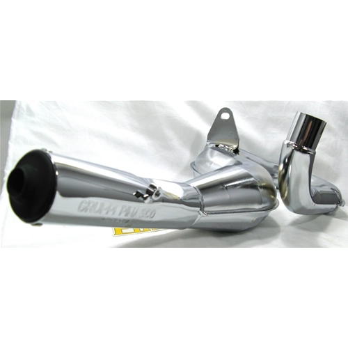 MUFFLER 26560815 PINASCO chromed for VESPA PX PE 80 125 150