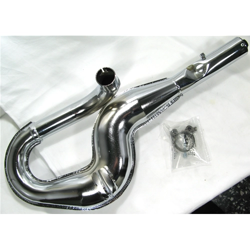 MUFFLER 26560815 PINASCO chromed for VESPA PX PE 80 125 150