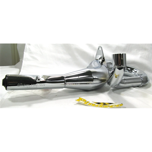 MUFFLER 26560815 PINASCO chromed for VESPA PX PE 80 125 150