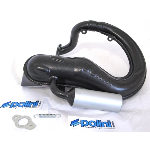 SILENCIADOR POLINI 200.2050/S para VESPA 50 HP PK con silenciador de aluminio