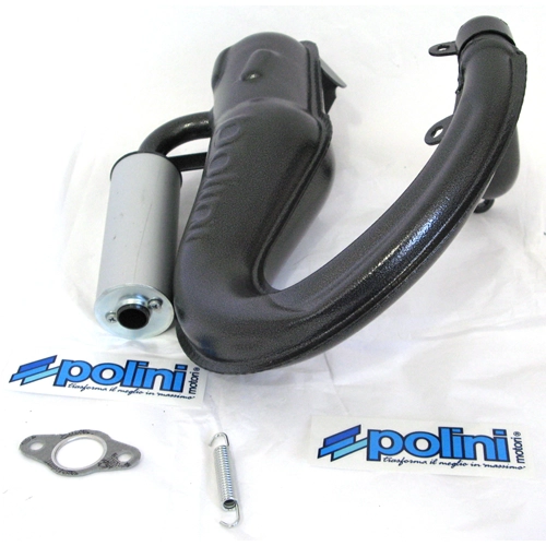 SILENCIADOR POLINI 200.2050/S para VESPA 50 HP PK con silenciador de aluminio