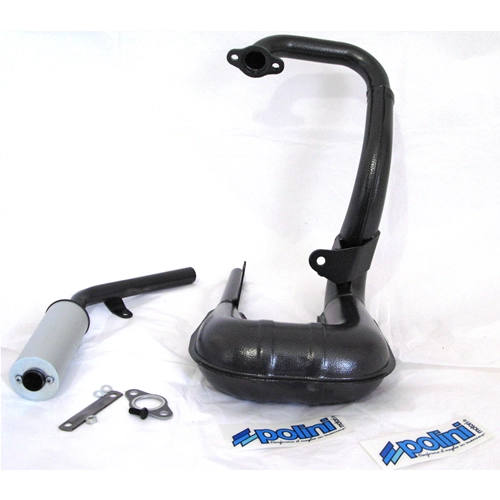 Pot d'échappement POLINI 200.2055 pour VESPA 50 80 90 PK XL HP 4 expansion