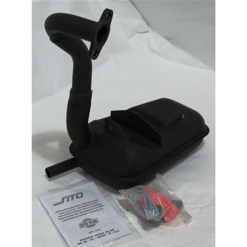 Pot d'échappement pour Vespa 50 PK S XL Rush N FL2 HP - sitoplus 0250