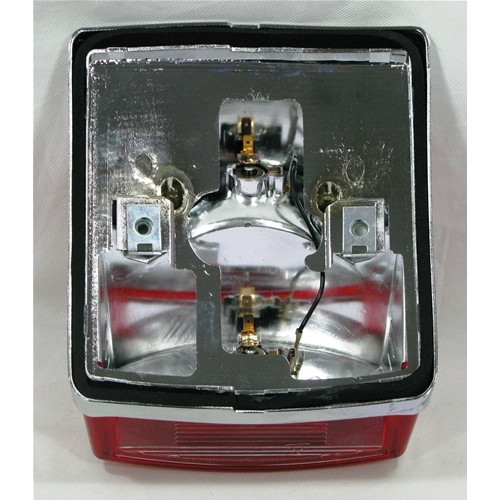 Complete rear stop light for VESPA PX 125 150 200 new type disc brake from 1998 onwards ro tail light 583081 58269R