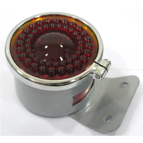 Rücklicht aus Glas für VESPA 125 V1T 3631 APE 125 A1T bis A11T BACCHETTA Abblendlicht 98 - 125 Baujahr 1947
