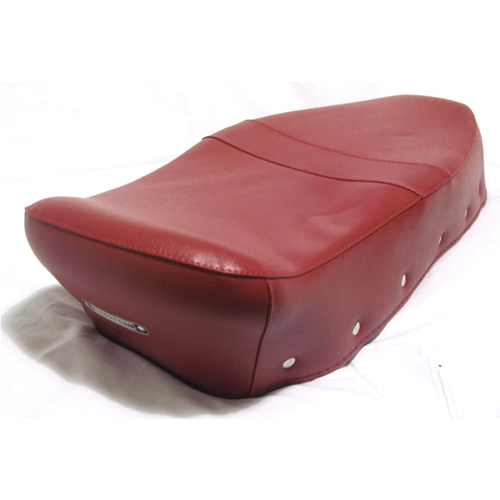 Red TWO-SEAT SEAT COVER for LAMBRETTA LI
