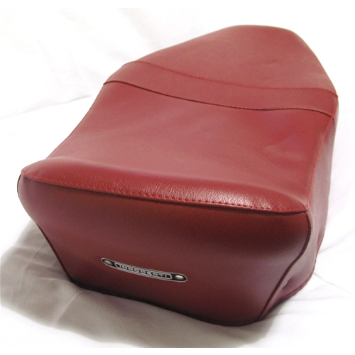 Red TWO-SEAT SEAT COVER for LAMBRETTA LI