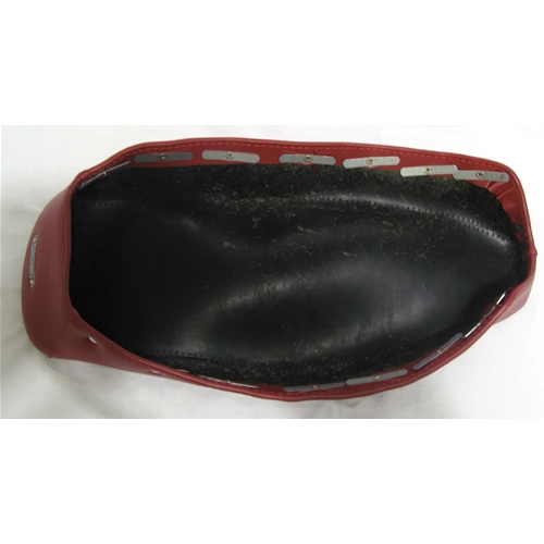 Red TWO-SEAT SEAT COVER for LAMBRETTA LI