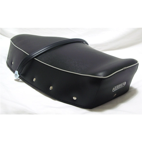 Funda de asiento azul completa con asa sin placa para VESPA 160 GS VSB1