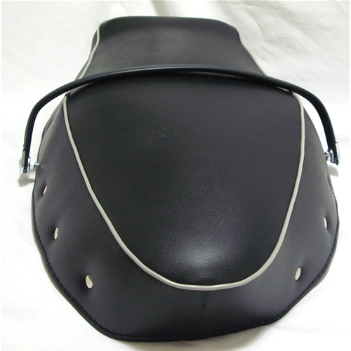 Funda de asiento azul completa con asa sin placa para VESPA 160 GS VSB1