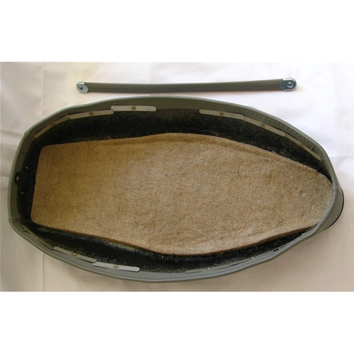 Cubierta superior y asa. Funda de asiento completa gris claro para VESPA 160 GS VSB1 primera serie.