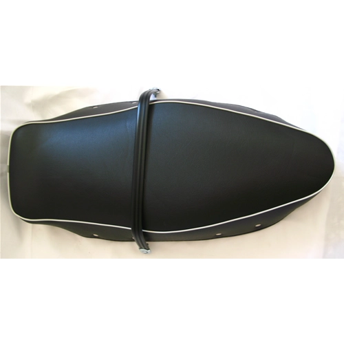 Funda de asiento y asa negras completas para VESPA 160 GS VSB segunda serie.