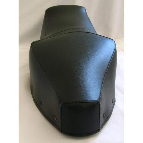 Funda de asiento verde para VESPA 150 GS VS1T, completa con asa y ganchos de sujeción.