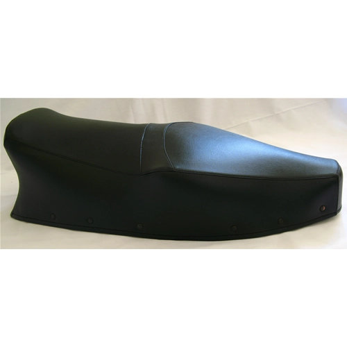 Funda de asiento verde para VESPA 150 GS VS1T, completa con asa y ganchos de sujeción.