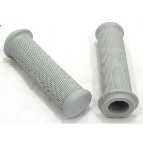 Paar graue, gepunktete Griffe, Durchmesser 21 mm, für VESPA 125 150 VNB1 A VNB6T VBA1T VB1T VBB1T VBB2T 150 GL VLA1T 160 GS VSB1T 180SS ro 060304