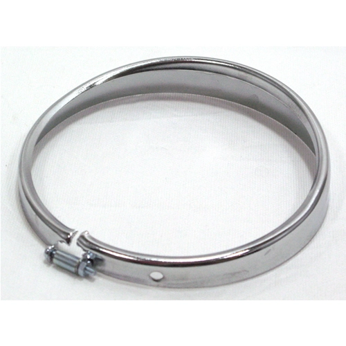 Chrome round headlight bezel for VESPA 50 90 NLR V5A1T ro 151731