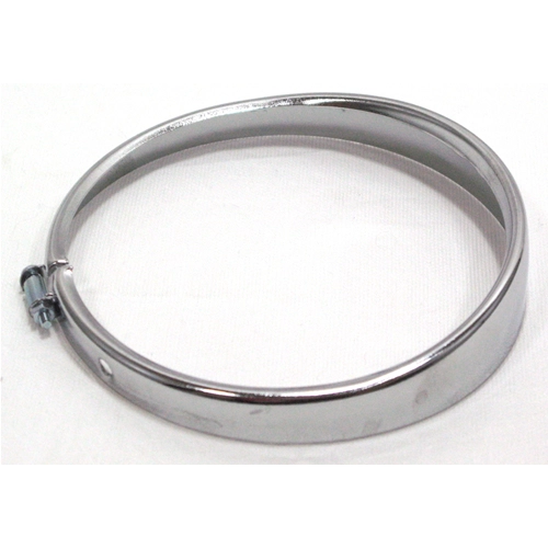Chrome round headlight bezel for VESPA 50 90 NLR V5A1T ro 151731