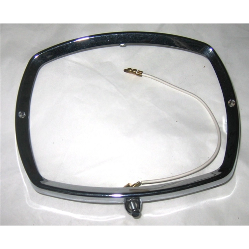 Marco de faro cromado para LAMBRETTA 125 150 200 a partir de 1968.