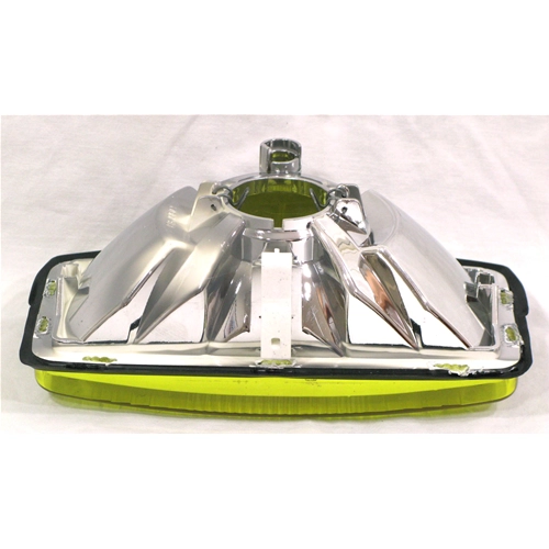 Conjunto de faro delantero amarillo sin portalámparas para VESPA PX 125 T5 ro 232834
