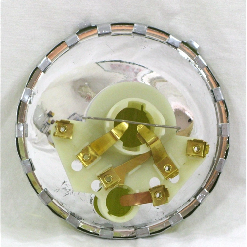 Gelbe Frontscheinwerfereinheit für VESPA 50 90 SS SUPER PRIMAVERA ET3 ro 091390 193798 143075 144773